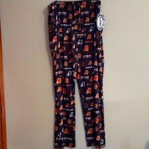 New NBA Phoenix Suns Men's 2XL loungewear pants black orange‎ drawstring elastic